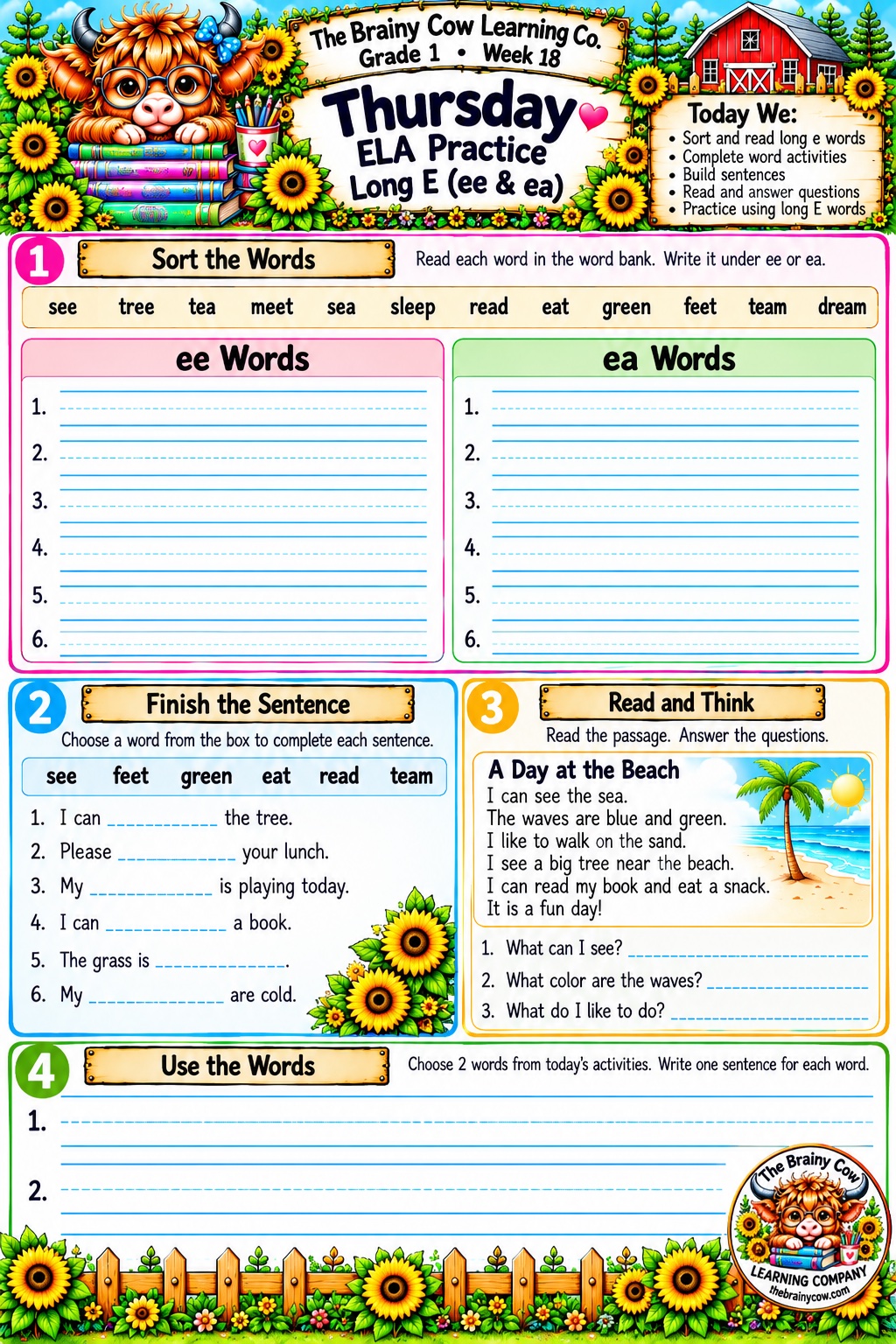 Thursday ELA Practice